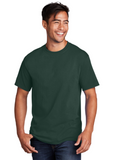 DTF Print Men's Core Cotton Short Sleeve Tee-Dark #400625-D