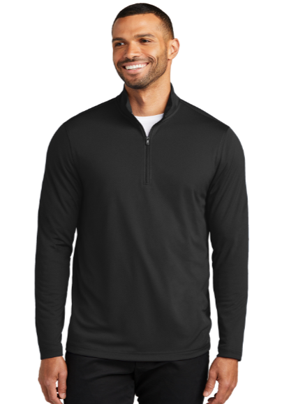 Embroidered Men's Dry Zone UV Micro-Mesh  1/4 Zip Pullover #404786