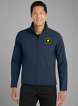 Embroidered Men's Core Soft Shell Jacket-Tall  #404840