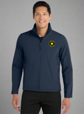 Embroidered Men's Core Soft Shell Jacket-Tall  #404840