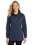 Embroidered Women's Active Hooded Soft Shell Jacket   #404851