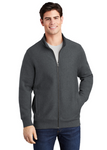 Embroidered Men's Super Heavyweight Full-Zip Sweatshirt #404795