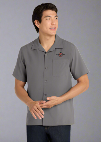 Embroidered Men's Short Sleeve Performance Staff Shirt  #404830
