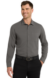 Embroidered Men's Long Sleeve Performance Staff Shirt  #404832