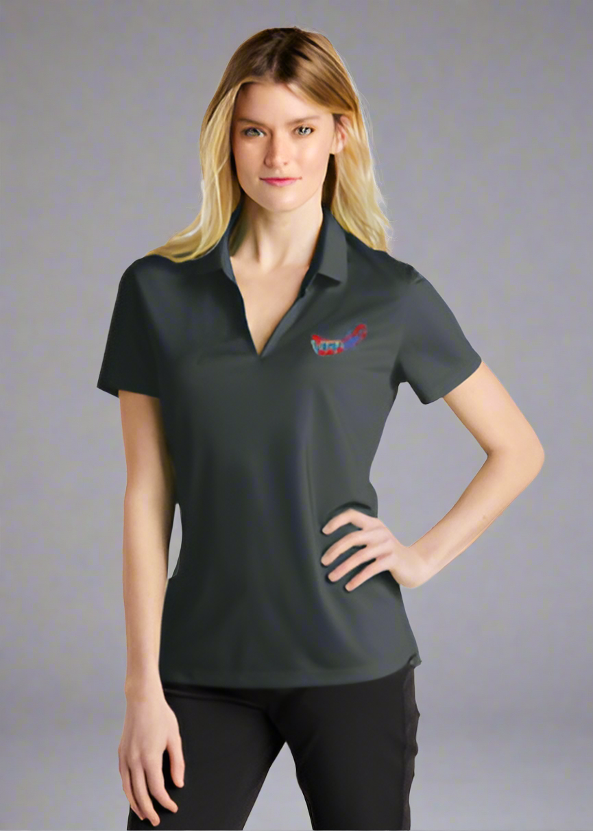 Embroidered Women's Nike Dri-Fit Polo with VPP OSHA Logo #403996-1