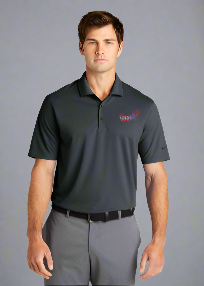 Embroidered Men's Nike Dri-Fit Polo with VPP OSHA Logo #403995-1