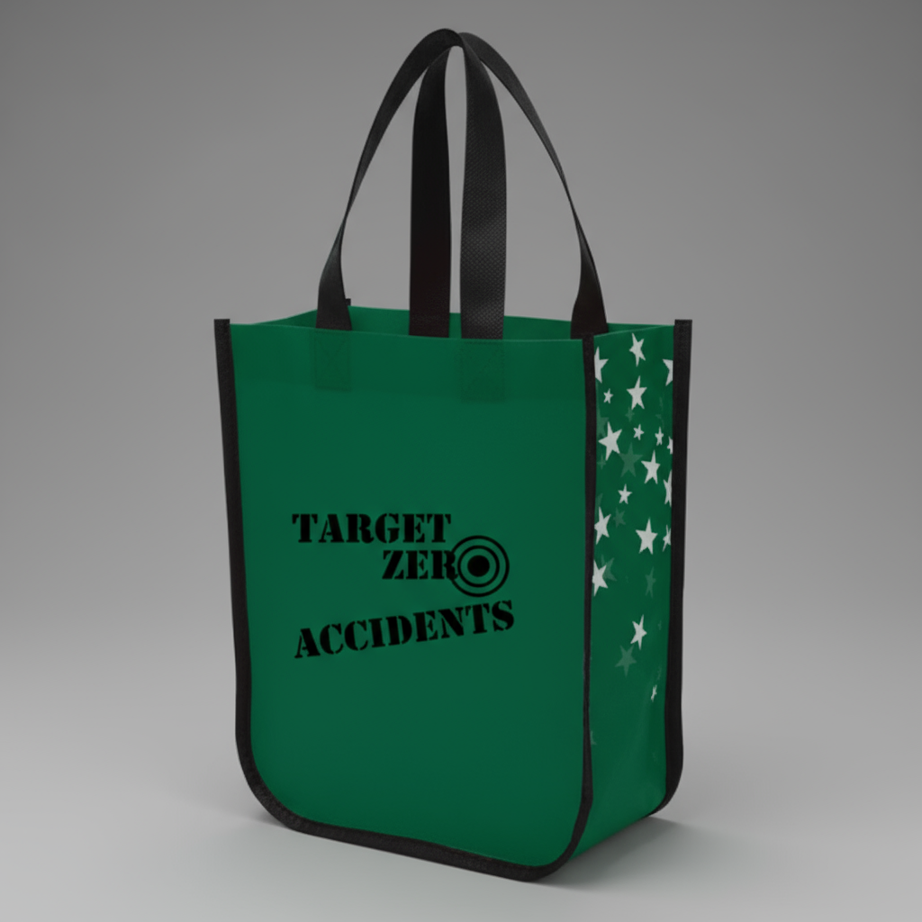 Star Struck Laminated Non-Woven Tote Bag - #403407