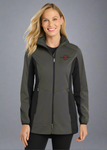 Embroidered Women's Active Hooded Soft Shell Jacket   #404851