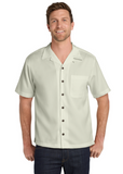 Embroidered Mens Easy Care Camp Shirt  #404829