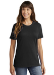 DTF Print Women's Core Cotton Tee #403496-D