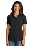 Embroidered Women's Combed Ring Spun Pique Polo#404768