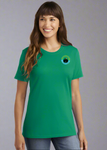 DTF Print Women's Core Cotton Tee #403496-D