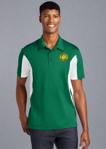 Embroidered  Side Blocked Mircropique Sport-Wick Polo#404762