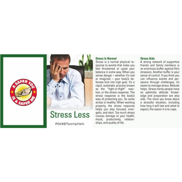 Stress Less Pocket Pamphlet - #403763