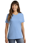 DTF Print Women's Core Cotton Tee #403496-L