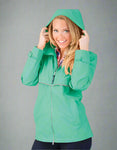 Women's  Rain Jacket Embriodered Left Chest- #400226