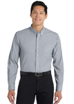 Embroidered Men's Crosshatch Easy Care Shirt  #404835