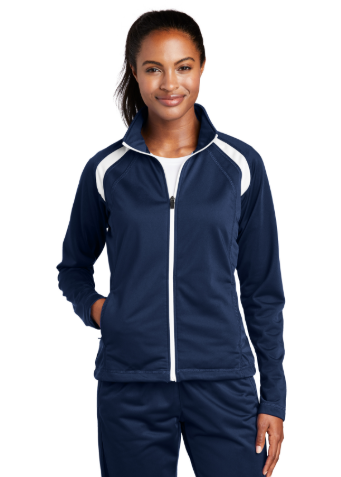Embroidered Women's Tricot Track Jacket #404865