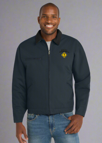 Embroidered Men's Tall Duck Cloth Work Jacket #404878