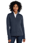 Embroidered Women's Slub Fleece Full-Zip Jacket  #404792