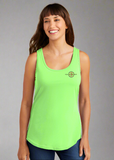 DTF Print Women's Core Cotton Tank Top #404888-L