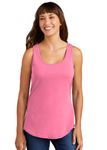 DTF Print Women's Core Cotton Tank Top #404888-L