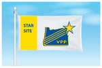 Oregon VPP Star Worksite Flag Double Sided - #402862