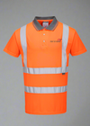 Embroidered Hi-Vis Polo Shirt Short Sleeve #404920