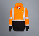 Embroidered Hi-Vis  Contrast Tape  Hoodie #404899