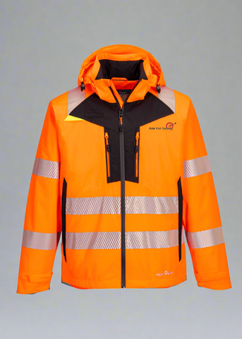 Embroidered Hi-Vis DX4Shell Rain Jacket #404926