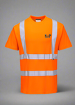 DTF Print Hi-Vis Cotton Comfort T-Shirt Short Long Sleeve  #404955