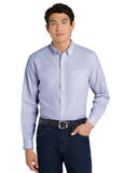 Embroidered  SuperPro Oxford Stripe Shirt  #404813