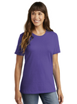 DTF Print Women's Core Cotton Tee #403496-D