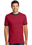 DTF Print Men's Core Cotton Ringer Tee#404866