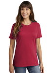 DTF Print Women's Core Cotton Tee #403496-D