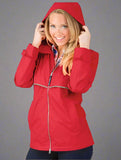 Women's  Rain Jacket Embriodered Left Chest- #400226