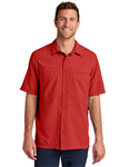 Embroidered Short Sleeve UV Daybreak Shirt  #404826