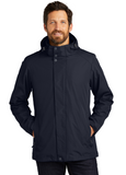 Embroidered All-Weather 3-in-1 Jacket  #404859