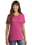 DTF Print Women's Core Cotton Tee #403496-L