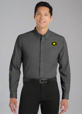 Embroidered Men's Tall Crosshatch Easy Care Shirt  #404837