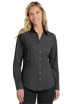 Embroidered Women's Crosshatch Easy Care Shirt  #404836