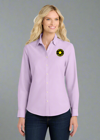 Embroidered Women's SuperPro Oxford Shirt  #404810