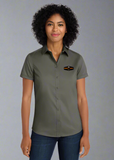 Embroidered Women's Short Sleeve SuperPro Twill Shirt  #404804