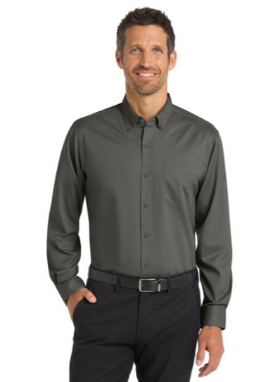 Embroidered Men's Tall SuperPro Twill Shirt  #404806