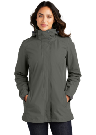 Embroidered Women's All-Weather 3-in-1 Jacket  #404860