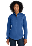 Embroidered Women's SuperPro Twill Shirt  #404805