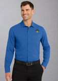 Embroidered Men's Long Sleeve Performance Staff Shirt  #404832