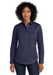 Embroidered Women's SuperPro Twill Shirt  #404805