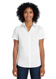 Embroidered Women's Short Sleeve SuperPro Twill Shirt  #404804