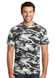 DTF Print Men's Core Cotton Camo Tee#403700